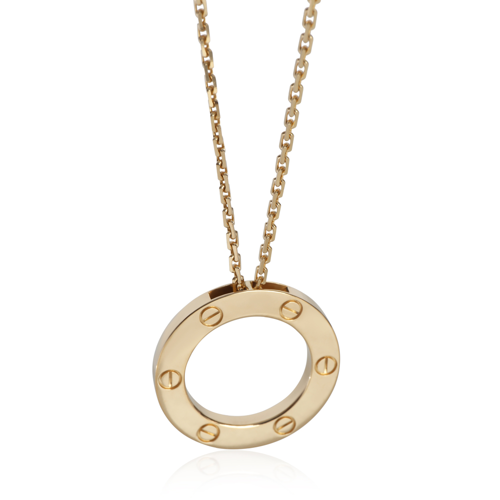Cartier Yellow Gold  Love Necklace